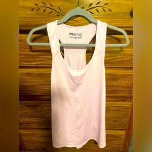 Pink racer back athletic tank top. Light weight.